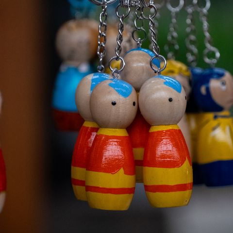 Custom photo keychain