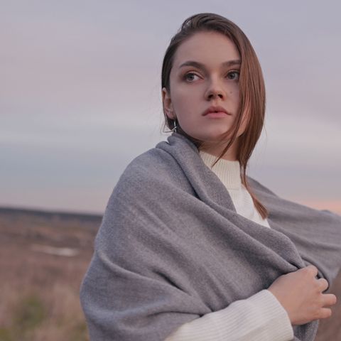 Cashmere wrap