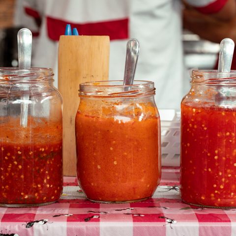 Gourmet hot sauce trio