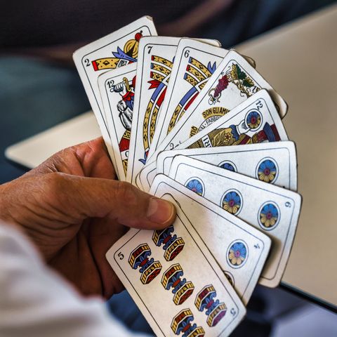Family strategy card game