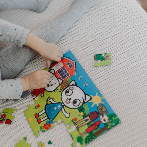 Wooden jigsaw puzzle multi-pack