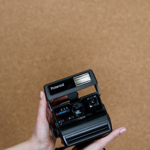 Instant camera and album set