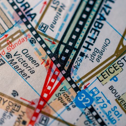 Custom city map print