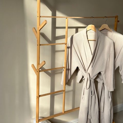 Heavyweight shawl-collar robe