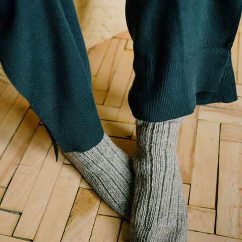 Merino wool crew socks