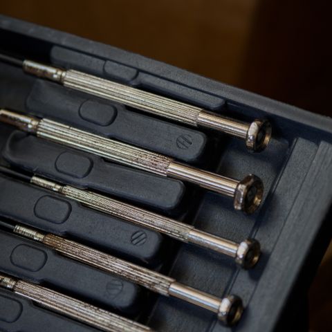 Electric precision screwdriver kit