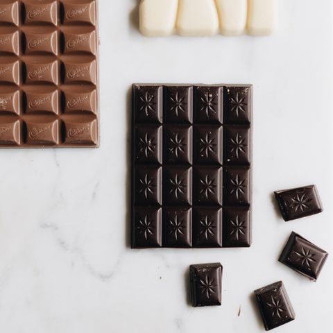 Single-origin chocolate tasting flight