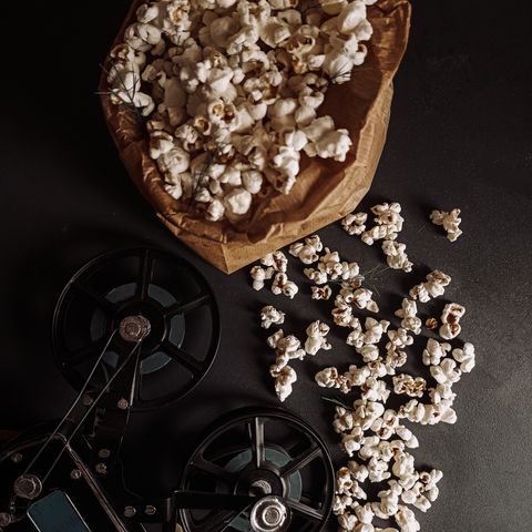 Movie night basket