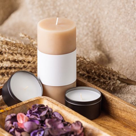 Scented candle gift set