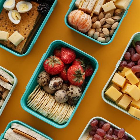 Glass bento lunch box