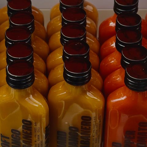 Mini hot sauce sampler