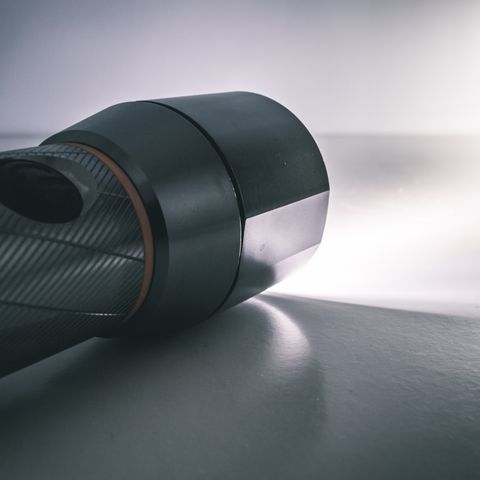 Rechargeable keychain flashlight
