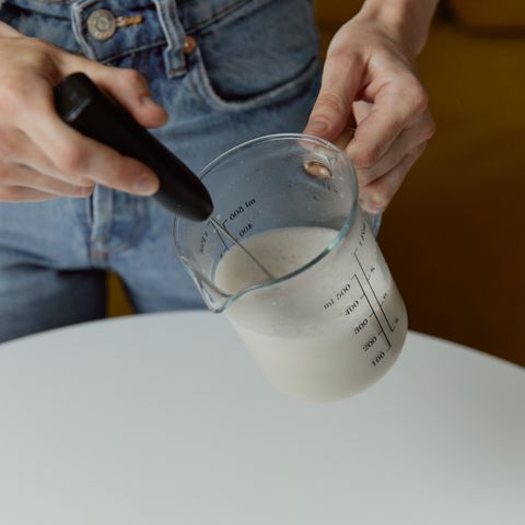 Electric milk frother